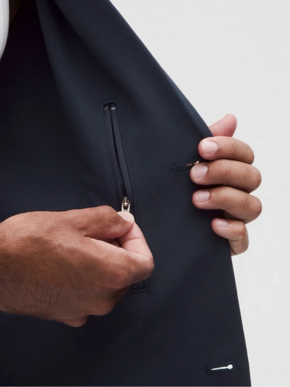 lululemon Men’s New Venture Button-Front Blazer (True Navy)